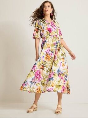 Tommy Bahama Verde Blooms Maxi Dress